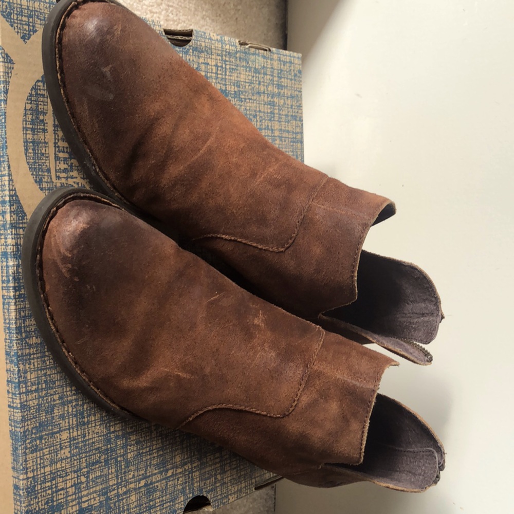 Born brown booties